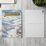 Carte Postale Telluride Colorado Winter Travel Art Vintage<br><div class="desc">Telluride Design d'art hivernal présentant le paysage hivernal.</div>