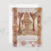 Carte Postale Tellus, de Exultet I, c.1030 (Devant / Derrière)