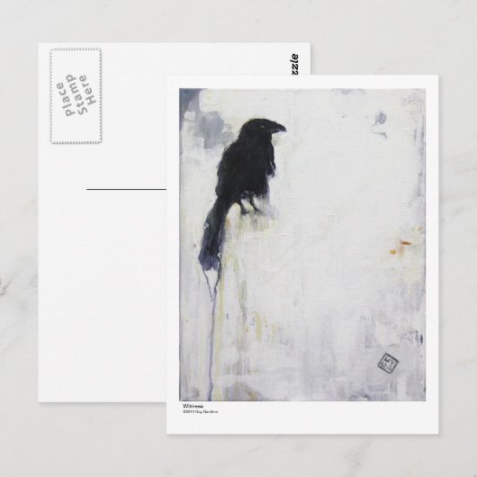 Carte postale témoin (Devant / Derrière)