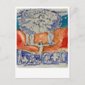 Carte Postale Témoin de pensées. Eckhart Tolle. (Devant)