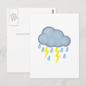 Carte Postale Température (Devant / Derrière)