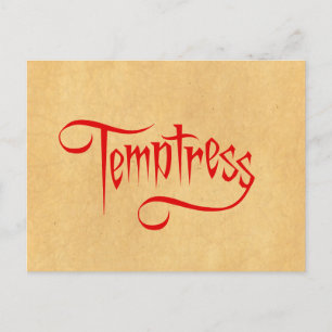 Carte Postale Température de texte