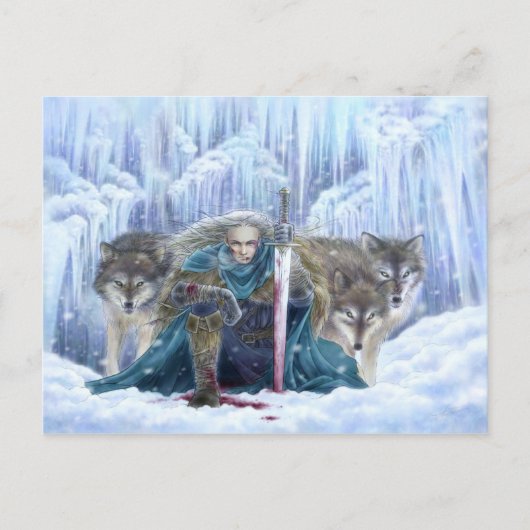 Carte postale Tempest of Ice Imaginaire (Devant)