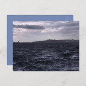 Carte Postale Tempête (Devant / Derrière)