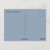 Carte Postale Tempête à Vlissingen Pays-Bas (Dos)