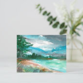 Carte Postale Tempête approchant (Debout devant)