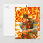 Carte Postale Tempête atomique (Devant / Derrière)