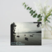 Carte Postale Tempête au-dessus de lac récemment découvert (Debout devant)