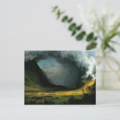 Carte Postale Tempête dans les montagnes (Debout devant)