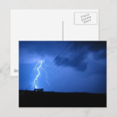 Carte Postale tempête de clinton (Devant / Derrière)