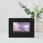 Carte Postale Tempête de foudre (Debout devant)