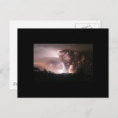 Carte Postale Tempête de foudre (Devant / Derrière)