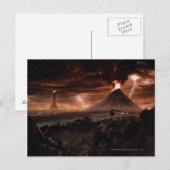 Carte Postale Tempête de la foudre de Mordor (Devant / Derrière)