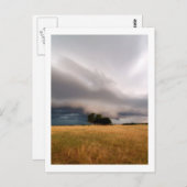 Carte Postale Tempête de l'Oklahoma (Devant / Derrière)