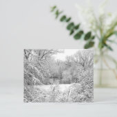 Carte Postale Tempête de neige (Debout devant)