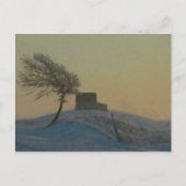 Carte Postale Tempête de neige de l'Illinois (Devant)