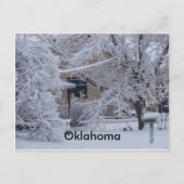 Carte Postale Tempête d'hiver 2010 (Oklahoma) (Devant)