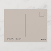 Carte postale Tempête du désert (Dos)