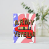 Carte Postale Tempête du désert ARMÉE vétéran (Debout devant)