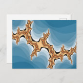 CARTE POSTALE TEMPÊTE ÉLECTRIQUE (Devant / Derrière)