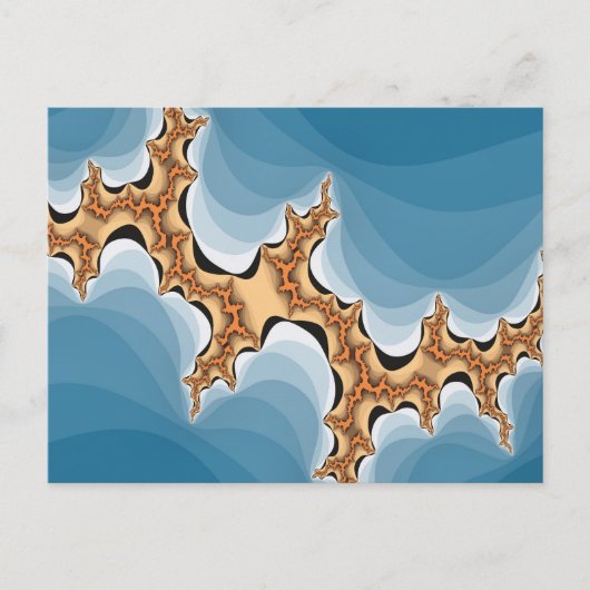 CARTE POSTALE TEMPÊTE ÉLECTRIQUE (Devant)