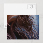 Carte Postale Tempête frisonne (Devant / Derrière)