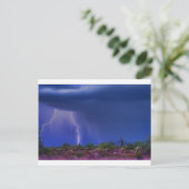 Carte Postale Tempête pourpre du désert (Debout devant)