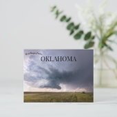 Carte Postale Tempête Supercellulaire Au-Dessus D'Oklahoma Prair (Debout devant)
