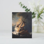 Carte Postale Tempête sur le lac de Galilée (Debout devant)