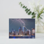 Carte Postale Tempête sur New York (Debout devant)