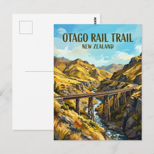 Carte Postale Template 4 (Devant / Derrière)