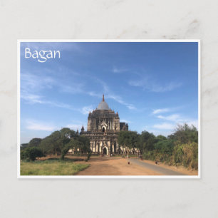 Carte Postale temple antique de bagan