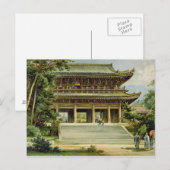 Carte Postale Temple bouddhiste à Kyoto, Japon (Devant / Derrière)
