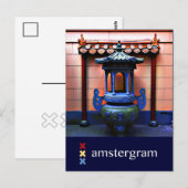 Carte Postale Temple bouddhiste Amstergram (Devant / Derrière)