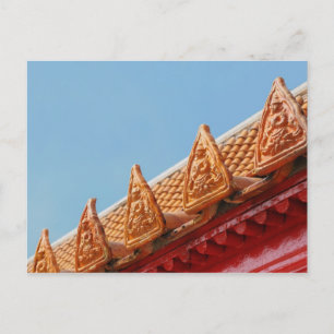 Carte Postale temple bouddhiste en Thaïlande