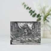 Carte Postale Temple bouddhiste, illustration (Debout devant)