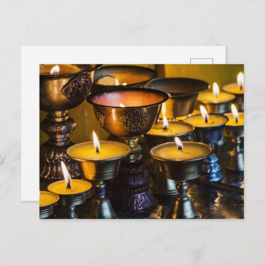 Carte Postale Temple bouddhiste | Monastère de Longwu (Devant / Derrière)