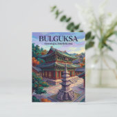 Carte Postale Temple Bulguksa Corée du Sud (Debout devant)
