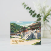 Carte Postale Temple Bulguksa Corée du Sud (Debout devant)
