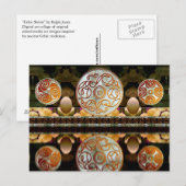 Carte postale "Temple Celtique" (Devant / Derrière)