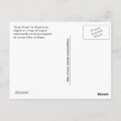 Carte postale "Temple Celtique" (Dos)