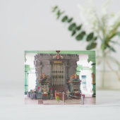 Carte Postale Temple Chettiar, intérieur (Debout devant)