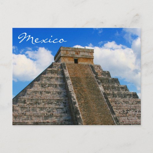 Carte Postale temple chichen itza (Devant)