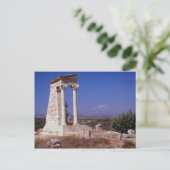 Carte Postale Temple d'Apollon, Chypre (Debout devant)