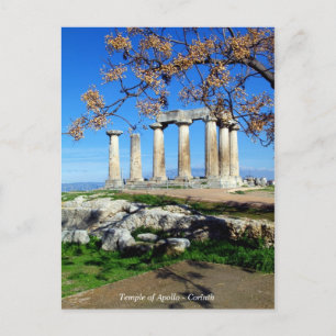 Carte Postale Temple d'Apollon - Corinthe