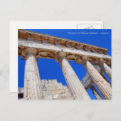 Carte Postale Temple d'Athena Aphaea (Devant / Derrière)