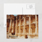 Carte Postale Temple de Bacchus (Devant / Derrière)