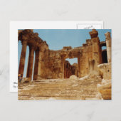Carte Postale Temple de Bacchus (Devant / Derrière)