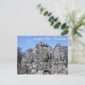 Carte Postale Temple de Bayon à Angkor Wat - Cambodge (Debout devant)
