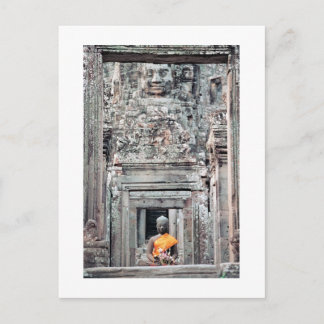 Carte Postale Temple de Bayon, Angkor Thom, Cambodge